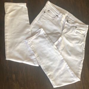 NWOT Kut White Skinny Jeans
